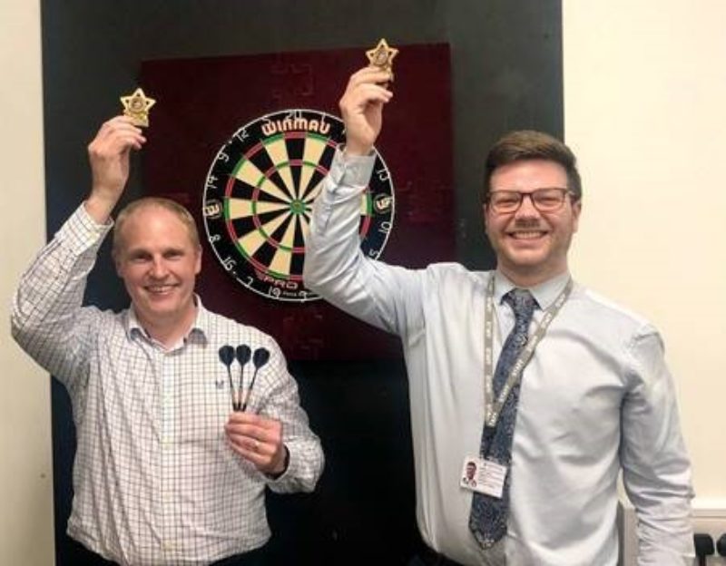 Darts competition
