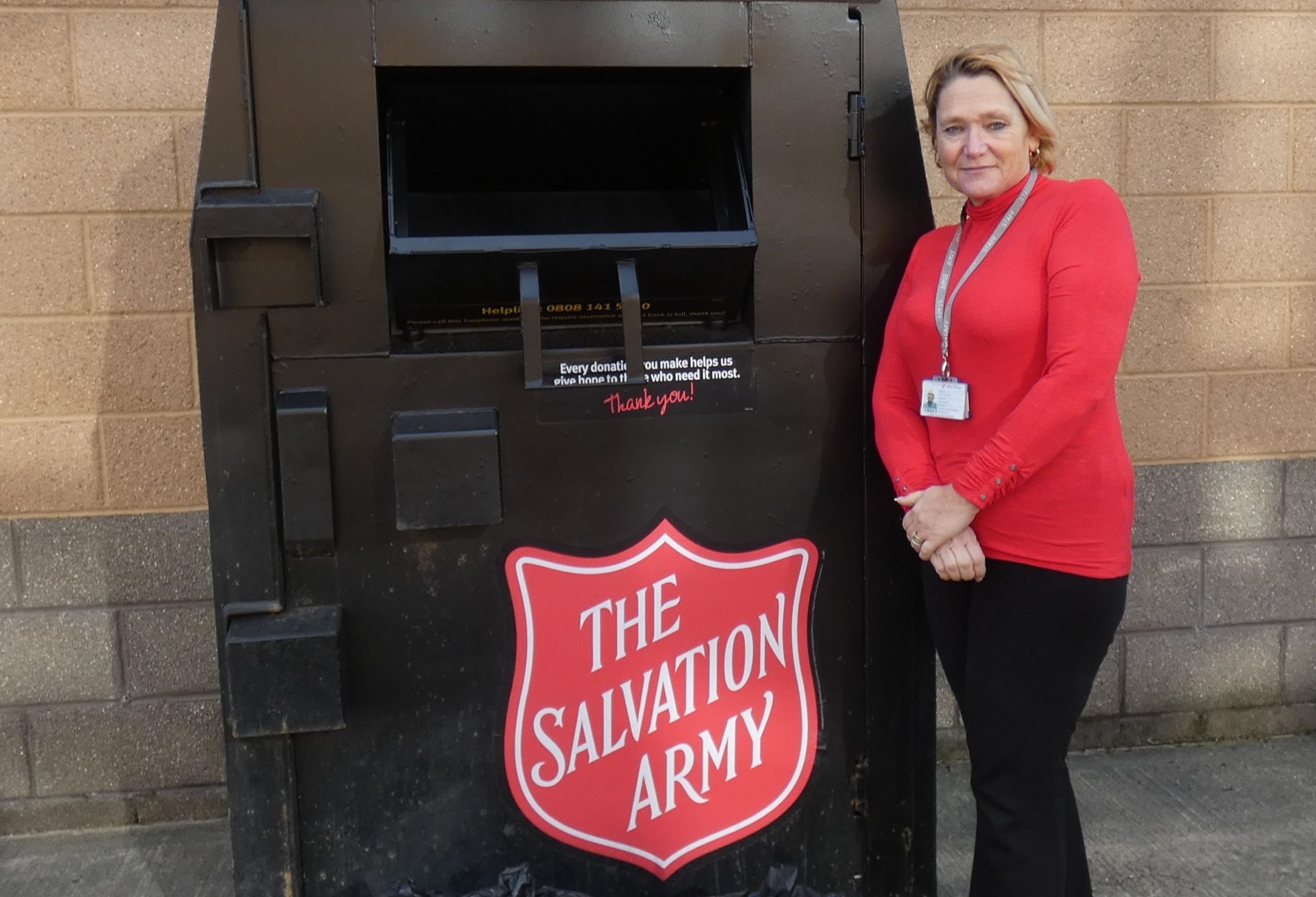 Gail Clayton Property Services Coordinator with Salvation Army bank