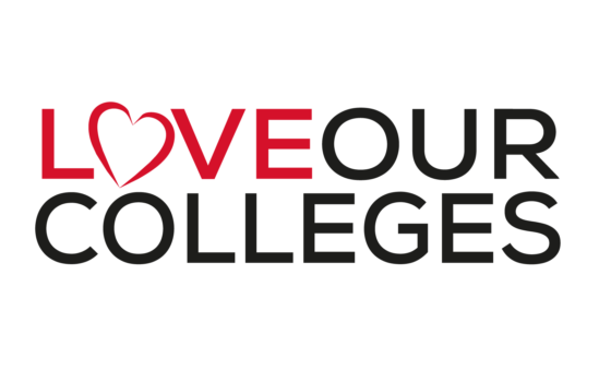 LOVE OUR COLLEGES logo 0
